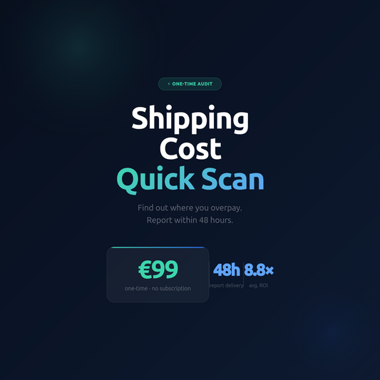 Shipping Cost Quick Scan